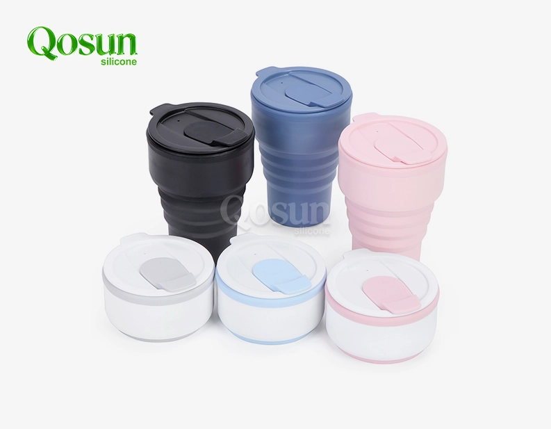 Reusable Foldable Silicone Coffee Cup
